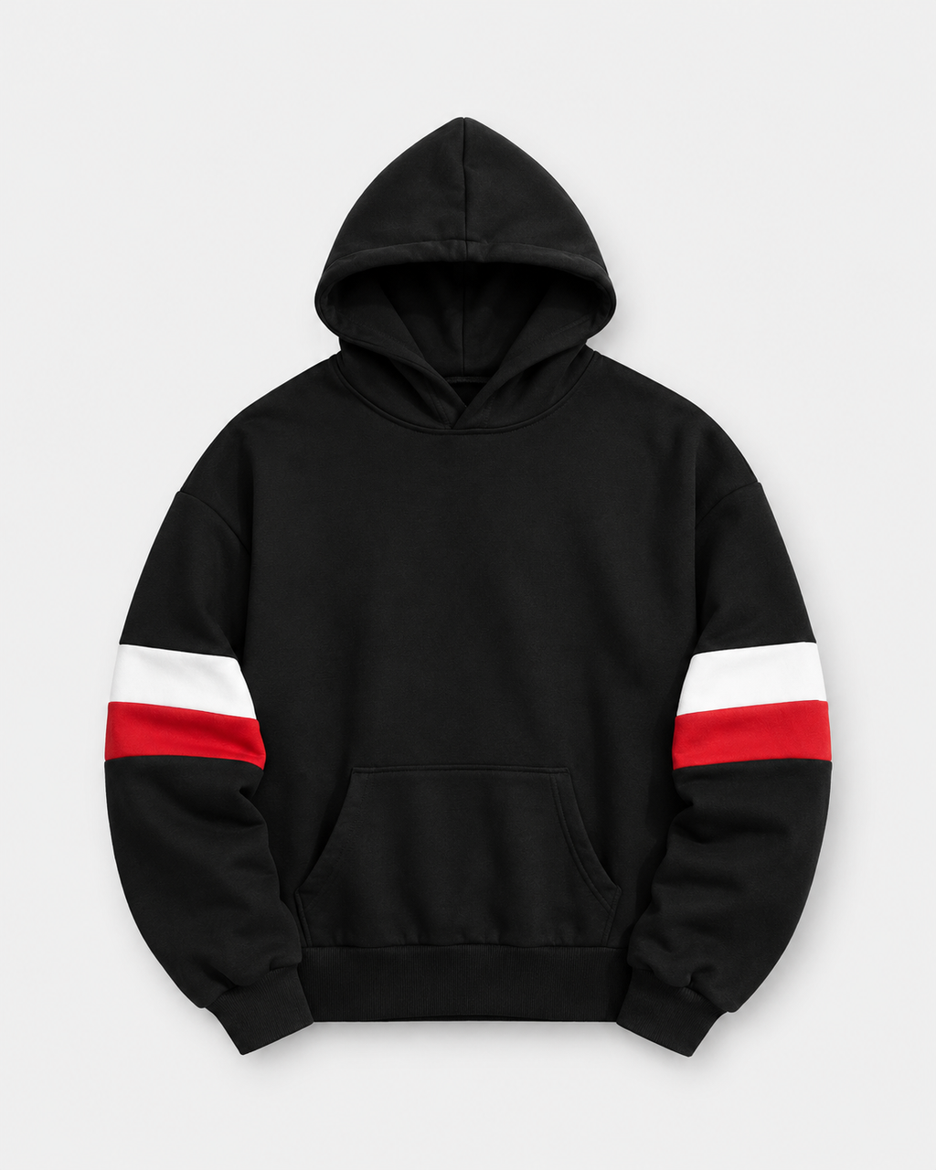 HODDIE TRICOLORS NEGRO