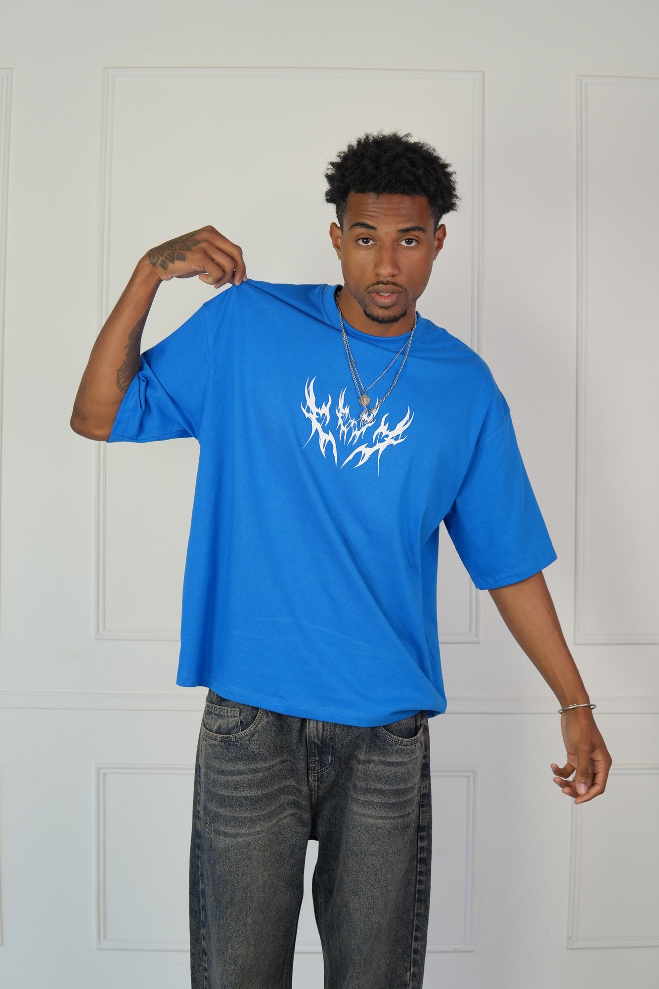 POLO RELAX FIT BLUE SKAY
