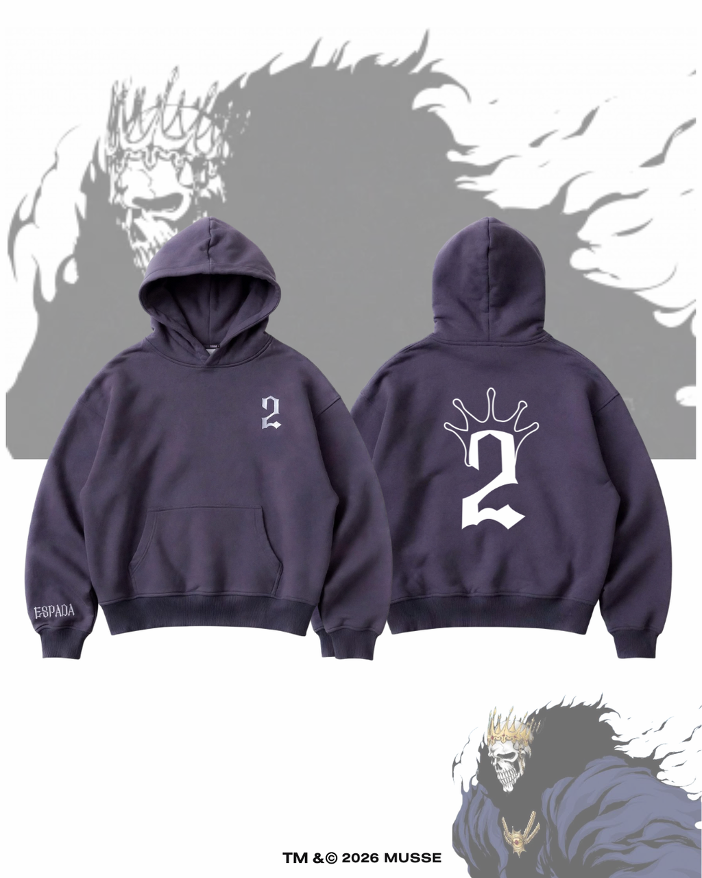 HOODIE — ESPADA N°2 BARRAGAN