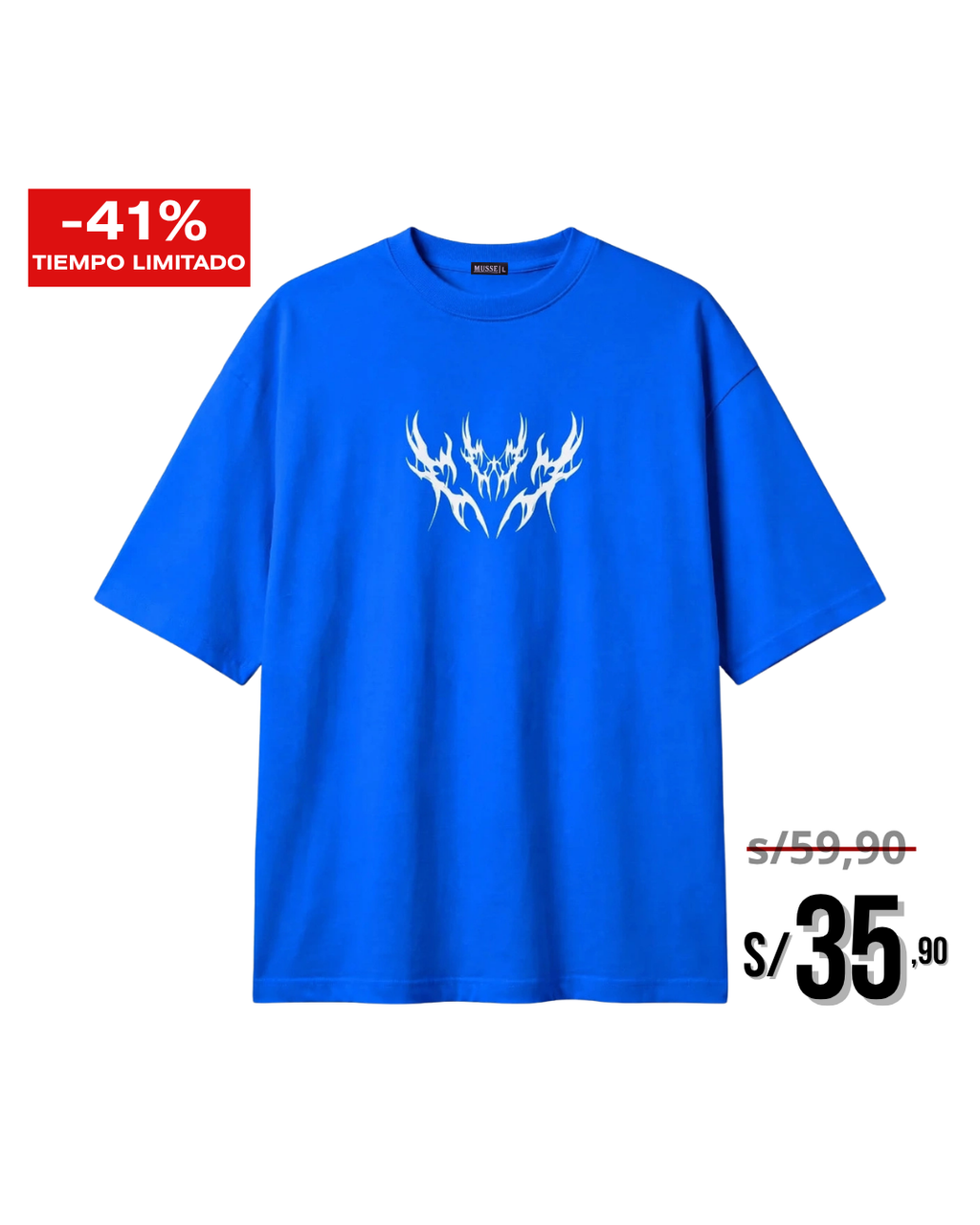 POLO RELAX FIT BLUE SKAY