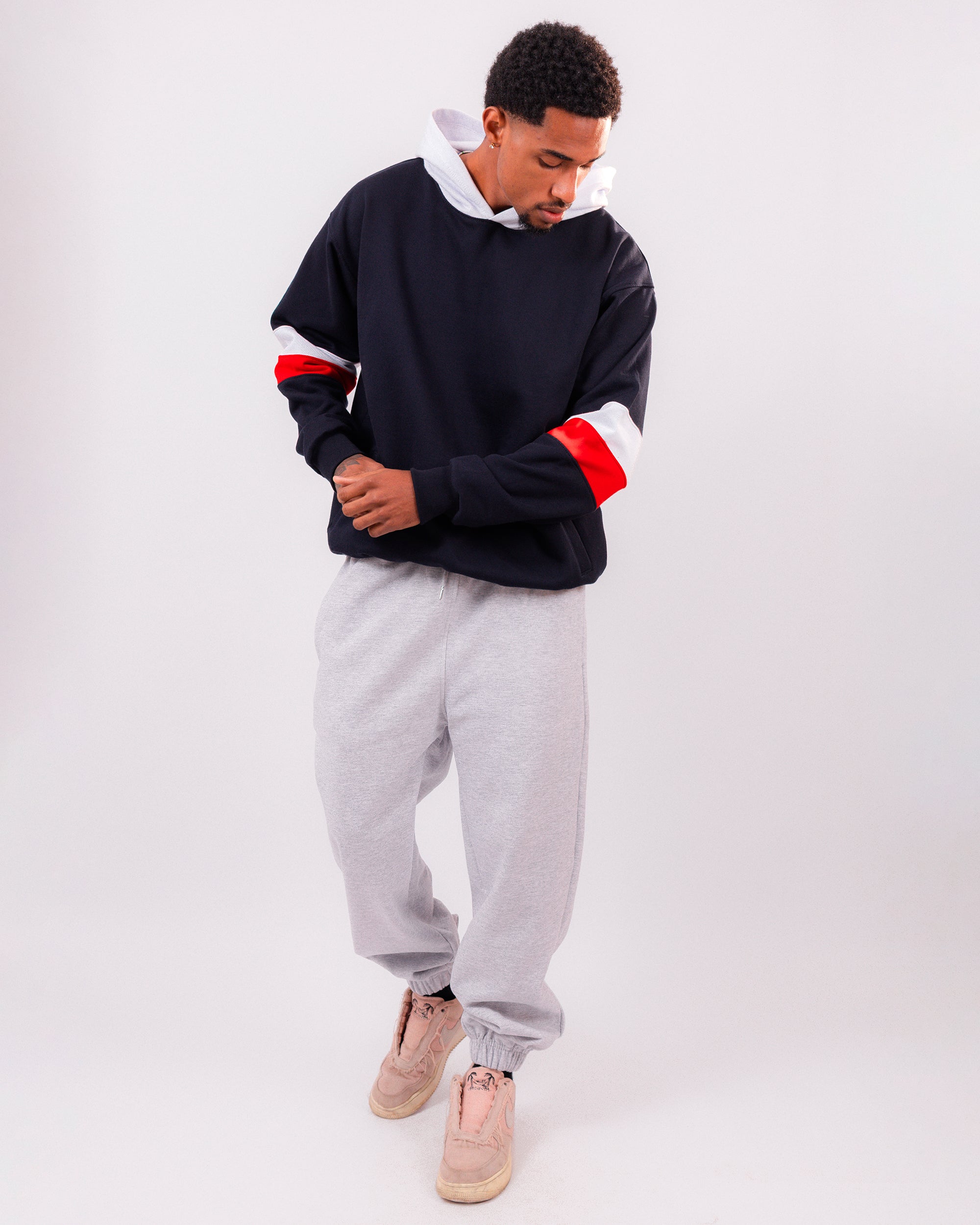 HODDIE TRICOLORS AZUL